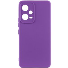 Чохол Silicone Cover Lakshmi Full Camera (A) для Xiaomi Poco X5 5G / Redmi Note 12 5G Фіолетовий / Purple