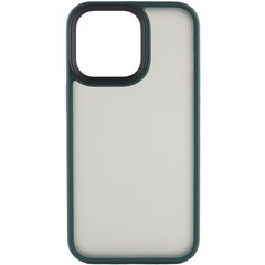 TPU+PC чохол Metal Buttons для Apple iPhone 15 Plus (6.7") Зелений