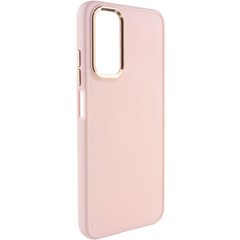 TPU чохол Bonbon Metal Style для Samsung Galaxy A34 5G Рожевий / Light pink