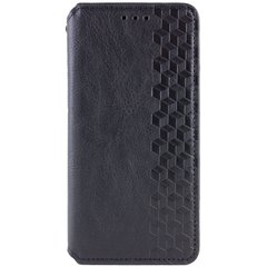 Шкіряний чохол книжка GETMAN Cubic (PU) для Samsung Galaxy S24 Чорний