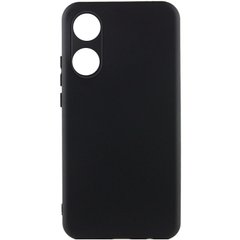 Чохол Silicone Cover Lakshmi Full Camera (A) для Oppo A78 4G Чорний / Black