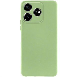 Чехол TPU GETMAN Liquid Silk Full Camera для ZTE Nubia V60 Зеленый / Pistachio