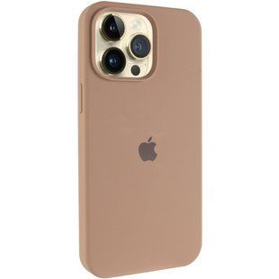 Чехол Silicone Case Full Protective (AA) для Apple iPhone 13 Pro Max (6.7") Бежевый / Desert Gold