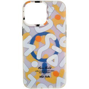 TPU чехол Pastel Chaos with MagSafe для Apple iPhone 16 Pro Max (6.9") White