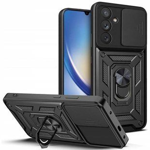 Чехол Ummi Camshield Serge Ring для Samsung Galaxy S23 Черный / Black