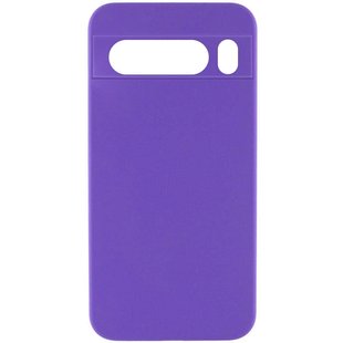 Уценка Чехол Silicone Cover Lakshmi Full Camera (AAA) для Google Pixel 9 Pro XL Эстетический дефект / Фиолетовый / Amethyst