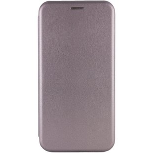 Кожаный чехол (книжка) Classy для Samsung Galaxy A31 Серый