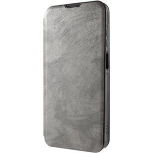 Шкіряний чохол-книжка Belora для Motorola Moto G86 5G Gray