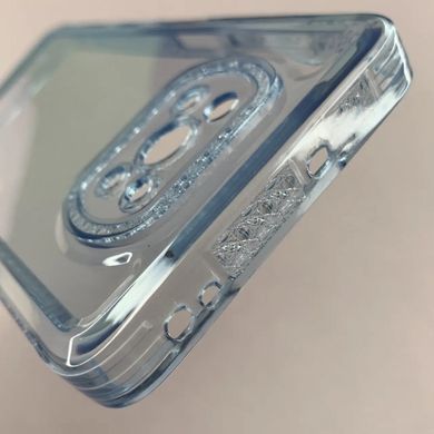 Чехол TPU Starfall Clear для Xiaomi Poco X3 NFC / Poco X3 Pro Голубой