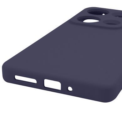 Чохол Silicone Cover Lakshmi Full Camera (AAA) для Xiaomi Redmi Note 14S Темно-синій / Midnight blue