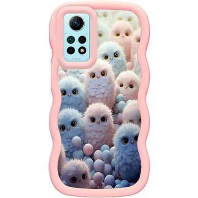 Чехол TPU Cloudy Pictures для Xiaomi Redmi Note 12 Pro 4G Owls
