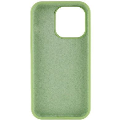 Чохол Silk Full Protective (AA) NO LOGO для Apple iPhone 14 Pro Max (6.7") М'ятний / Mint