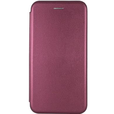 Кожаный чехол (книжка) Classy для Samsung Galaxy A04s Бордовый