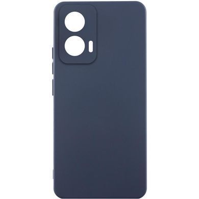 Чехол Silicone Cover Lakshmi Full Camera (AAA) для Motorola Edge 50 Fusion Темно-синий / Midnight blue