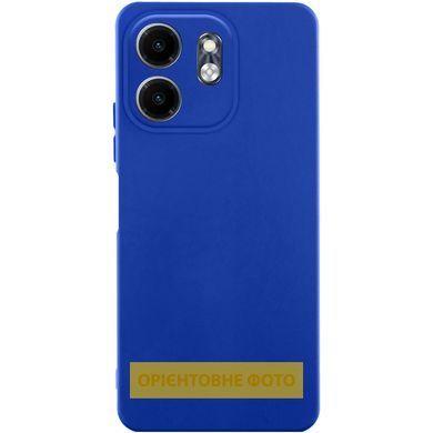 Чохол TPU GETMAN Liquid Silk Full Camera для Samsung Galaxy A31 Синій / Deep navy