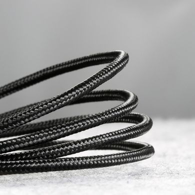 Дата кабель Baseus Cafule USB to MicroUSB Cable 2.4A (1m) (CAMKLF-B) Серый / Черный