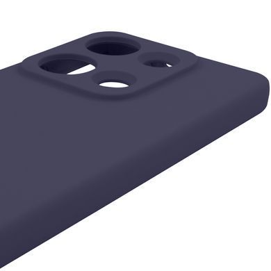 Чохол Silicone Cover Lakshmi Full Camera (AAA) для Xiaomi Redmi Note 14S Темно-синій / Midnight blue