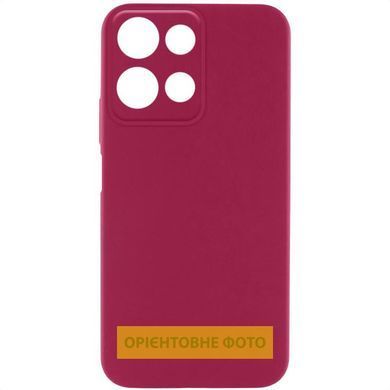 Чехол Silicone Cover Ummi Lakshmi Full Camera (AA) для Motorola Moto G86 5G Бордовый / Marsala