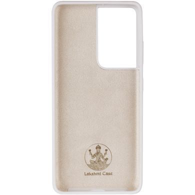Чохол Silicone Cover Ummi Lakshmi (AA) для Samsung Galaxy S21 Ultra Білий / White