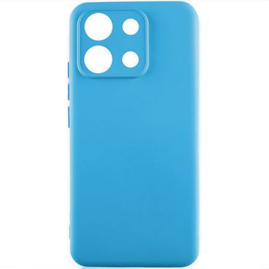 Чехол Silicone Cover Ummi Lakshmi Full Camera (AA) для Xiaomi Redmi Note 14S Голубой / Sky Blue