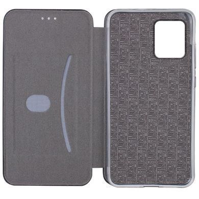 Кожаный чехол-книжка Classy для Motorola Edge 50 Fusion Темно-синий