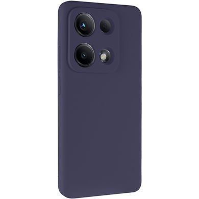 Чохол Silicone Cover Lakshmi Full Camera (AAA) для Xiaomi Redmi Note 14S Темно-синій / Midnight blue