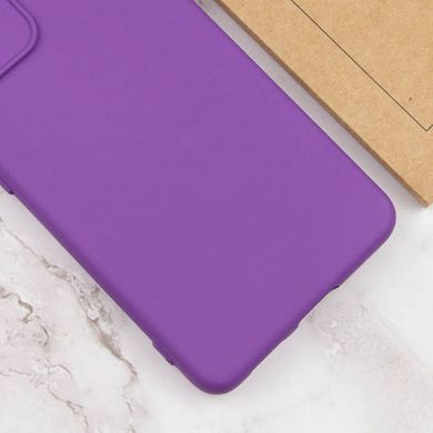 Чехол Silicone Cover Lakshmi Full Camera (A) для Xiaomi Poco X5 5G / Redmi Note 12 5G Фиолетовый / Purple