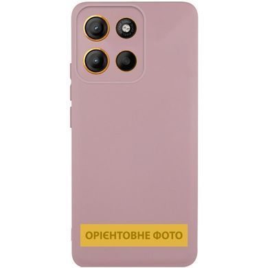 Чехол Silicone Cover Ummi Lakshmi Full Camera (AA) для Motorola Moto G35 Розовый / Pink Sand