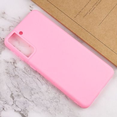 Силиконовый чехол Candy для Samsung Galaxy S21+ Розовый