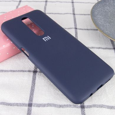 Чохол Silicone Cover Full Protective (AA) для Xiaomi Redmi K30 / Poco X2 Синій / Dark Blue