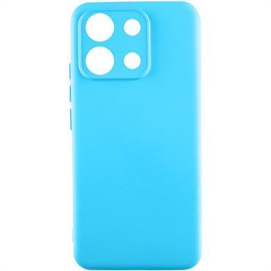 Чехол Silicone Cover Ummi Lakshmi Full Camera (AA) для Xiaomi Redmi Note 14S Голубой / Sky Blue
