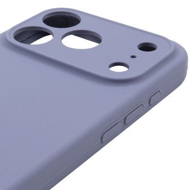 Чохол Silk Full Camera Protective (AA) NO LOGO для Apple iPhone 17 Pro Max / 18 Pro Max (6.9") Сірий / Lavender Gray