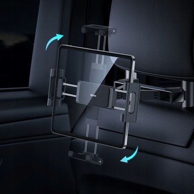 Автодержатель Baseus для планшета на подголовник JoyRide Pro (SUTQ000001) Black