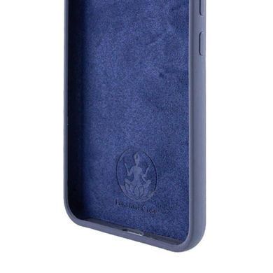 Чехол Silicone Cover Lakshmi Full Camera (AAA) для Motorola Edge 50 Fusion Темно-синий / Midnight blue