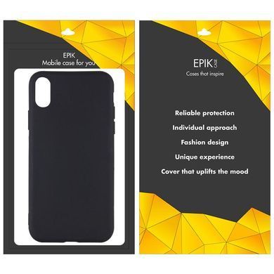 Чехол TPU Epik Black для Apple iPhone X / XS (5.8") Черный