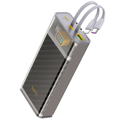 Портативное зарядное устройство Power Bank Hoco J104A Discovery Edition 22.5W with cable 20000 mAh Gray