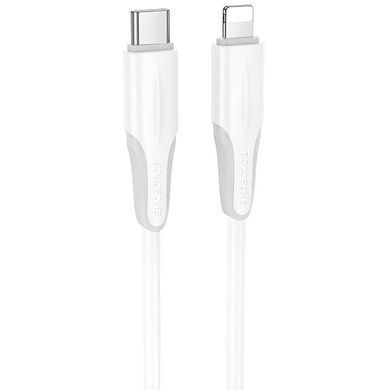 Дата кабель Borofone BX119 New Type-C to Lightning 27W (1m) White