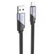Дата кабель Hoco U119 Machine charging data USB to Lightning (1.2m) Black фото 1