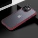 TPU+PC чехол Metal Buttons для Apple iPhone 12 Pro Max (6.7") Бордовый фото 2