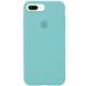 Чохол Silicone Case Full Protective (AA) для Apple iPhone 7 plus / 8 plus (5.5") Бірюзовий / Swimming pool