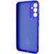 Чехол Silicone Cover Lakshmi Full Camera (A) для Samsung Galaxy A55 Синий / Iris фото 3