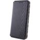 Кожаный чехол книжка GETMAN Cubic (PU) для Samsung Galaxy S24 Черный фото 2