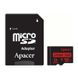 Карта пам'яті Apacer microSDXC (UHS-1) 128Gb class 10 R85MB/s + SD adapter Black фото 1