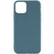 Силиконовый чехол Candy для Apple iPhone 12 Pro Max (6.7") Синий / Powder Blue фото 1