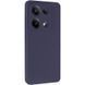 Чохол Silicone Cover Lakshmi Full Camera (AAA) для Xiaomi Redmi Note 14S Темно-синій / Midnight blue