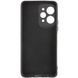 Чохол TPU GETMAN Liquid Silk Full Camera для Xiaomi Redmi 12 Чорний / Black фото 2