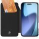 Чехол-книжка Dux Ducis с карманом для визиток для Apple iPhone 17 (6.3") Черный фото 3