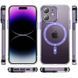 Чехол TPU+PC Colorful with Magnetic Fit для Apple iPhone 12 (6.1") Purple фото 2