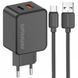 МЗП Amaya E113UC PD25W+QC3.0 (1USB-A/1C) + кабель USB to Type-C Black фото 1