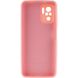Чехол Silicone Cover Full Camera (AA) для Xiaomi Redmi Note 10 / Note 10s Розовый / Pink фото 2